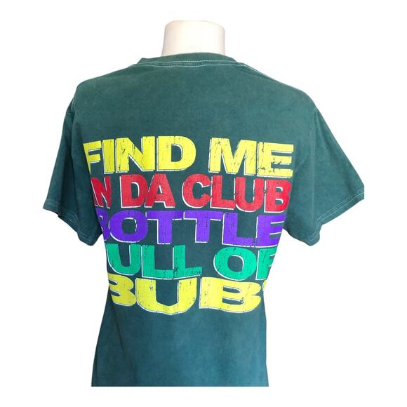 50 Cent Get Rich Or Die Tryin T-Shirt Green Crew Neck Short Sleeve Size Small - Picture 4 of 8